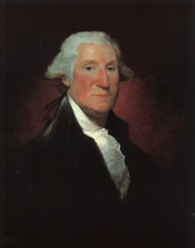 吉爾伯特 查爾斯 斯圖爾特 Portrait of George Washington
